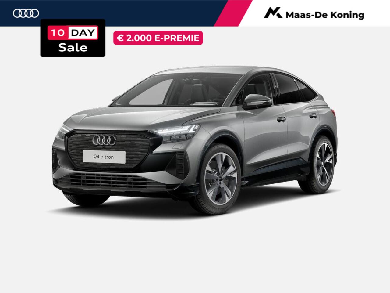Audi Q4 Sportback e-tron 45 Advanced edition 286 PK Assistentiepakket plus · Klimaatregelingpakket · Privacy glas · MEGA Sale