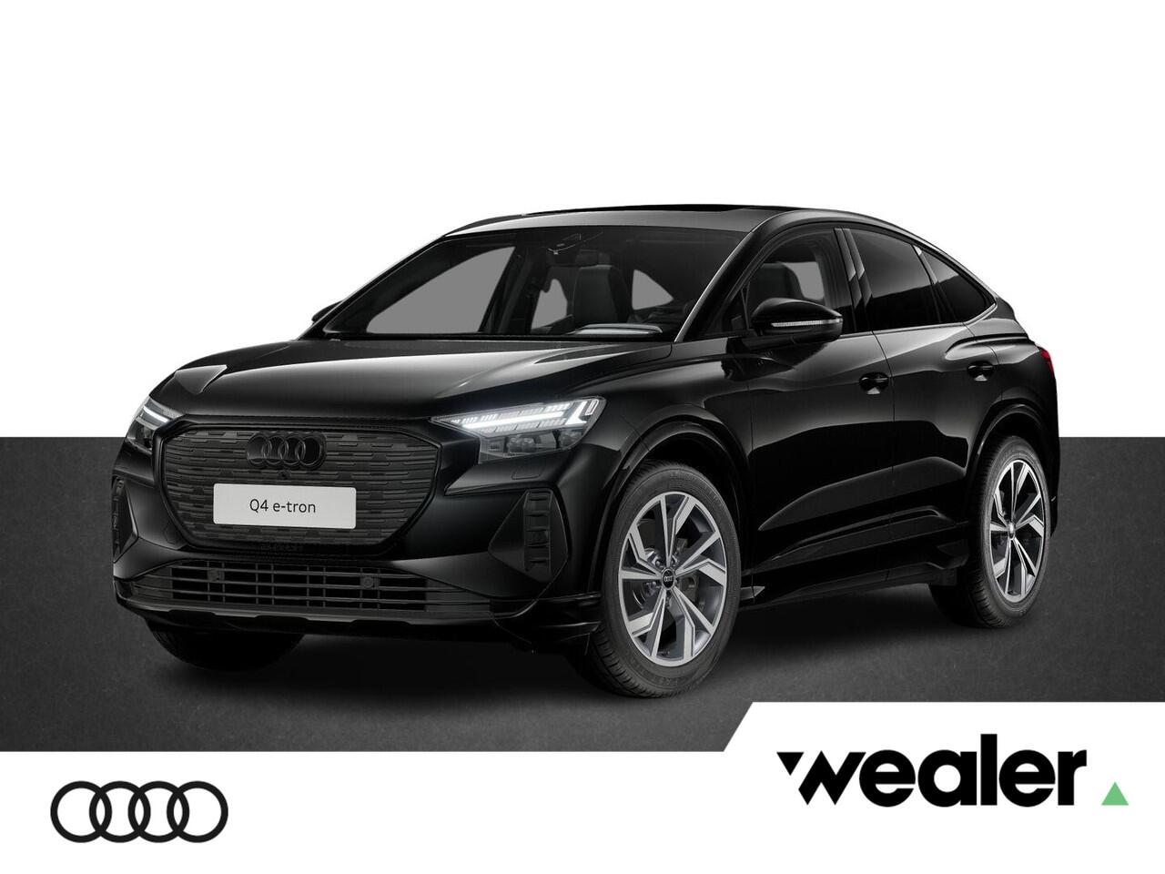 Audi Q4 Sportback e-tron Advanced edition e-tron 40 63 kWh 150 kW / 204 PK | Trekhaak | Achteruitrijcamera | Panoramadak | Adaptieve Cruise Control | Stoelverwarming | Matrix Verlichting |