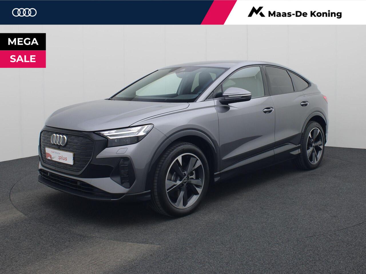 Audi Q4 Sportback e-tron 45 Advanced edition 286 PK Assistentiepakket plus · Klimaatregelingpakket · Privacy glas · MEGA Sale