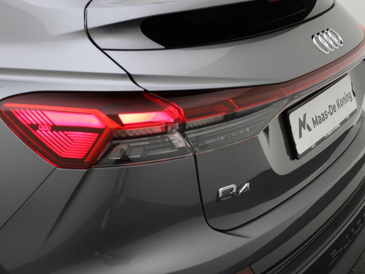 Audi Q4 Sportback e-tron 45 Advanced edition 286 PK Assistentiepakket plus · Klimaatregelingpakket · Privacy glas · MEGA Sale