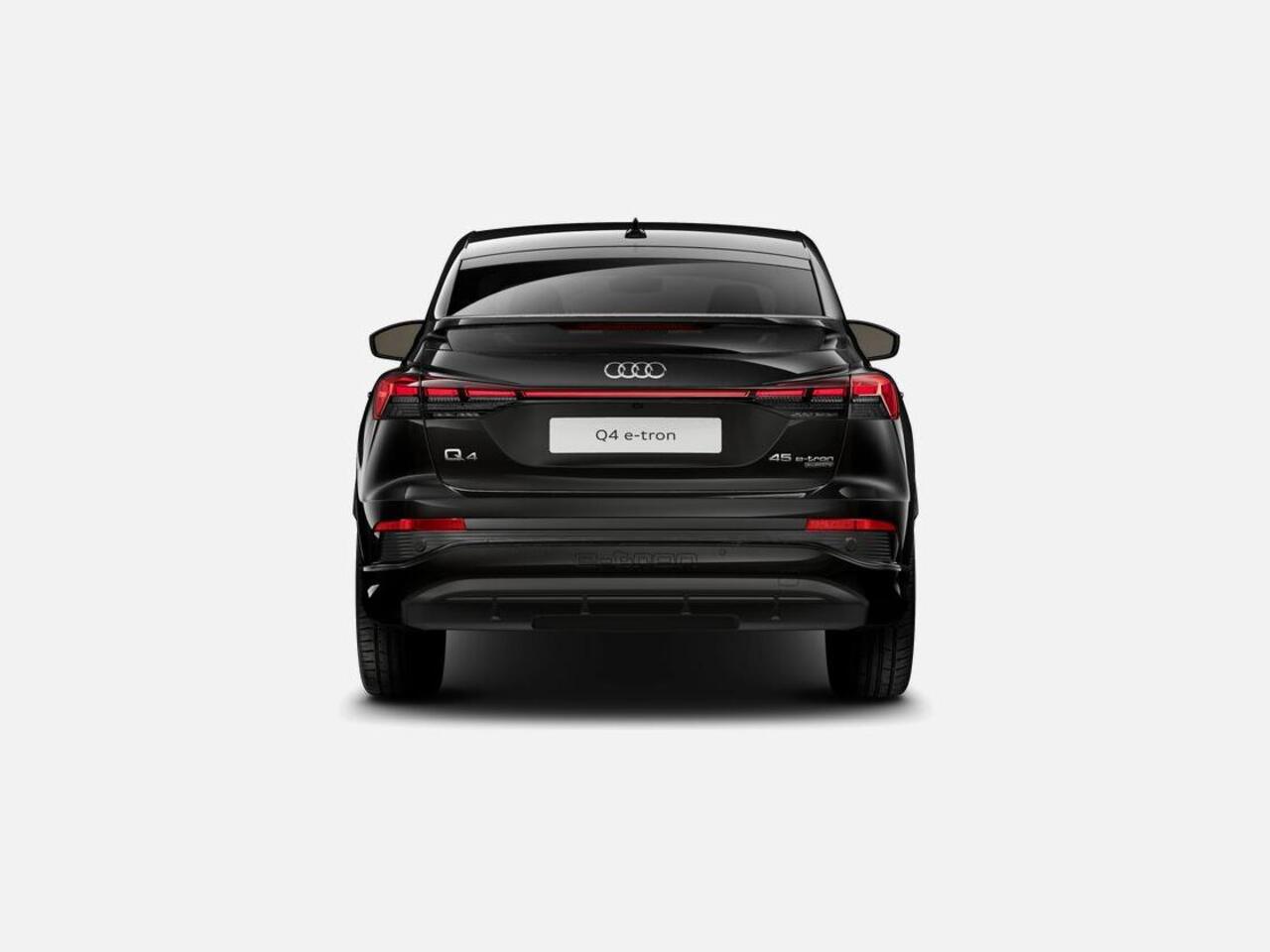 Audi Q4 Sportback e-tron 45 quattro S Edition Competition 286 PK · Assistentiepakket plus · Comfortpakket · Lichtpakket plus ambient light
