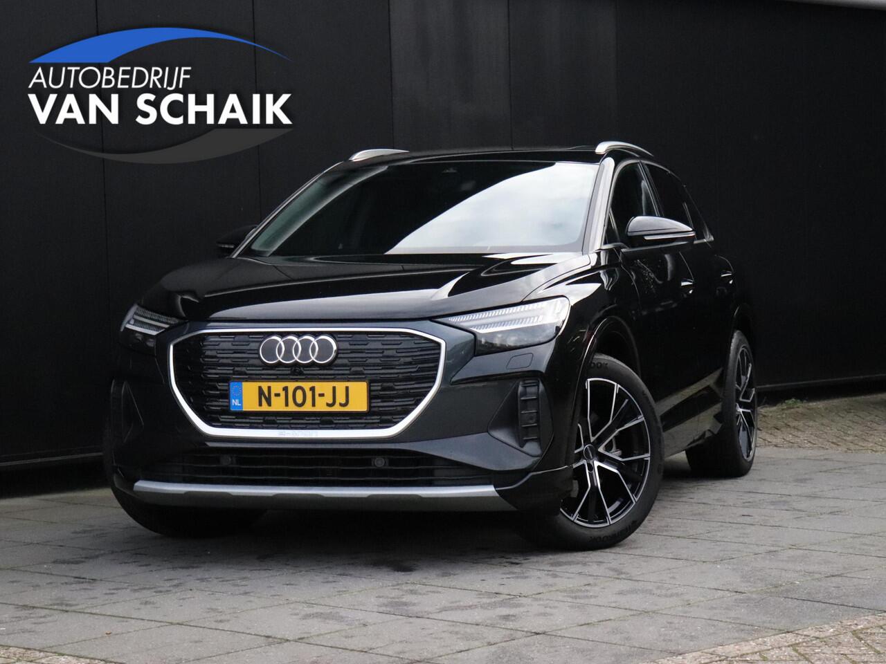 Audi Q4 e-tron 35 Launch edition Advanced Plus 55 kWh | S-LINE | SOH 92% | PANODAK | WARMTEPOMP | CAMERA | APPLE CARPLAY | STOELVERW. | NIEUWSTAAT |