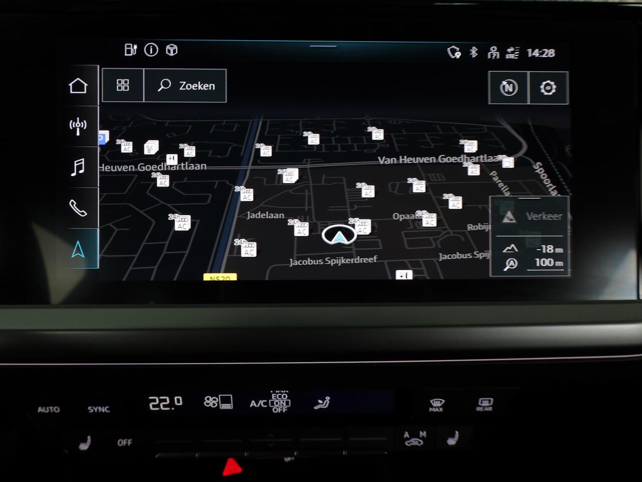 Audi Q4 e-tron 40 Launch edition Advanced Plus 77 kWh 204 pk | SOH 93% | Navigatie | Warmtepomp | Parkeersensoren | Achteruitrijcamera | Matrix LED koplampen | Stoelverwarming |