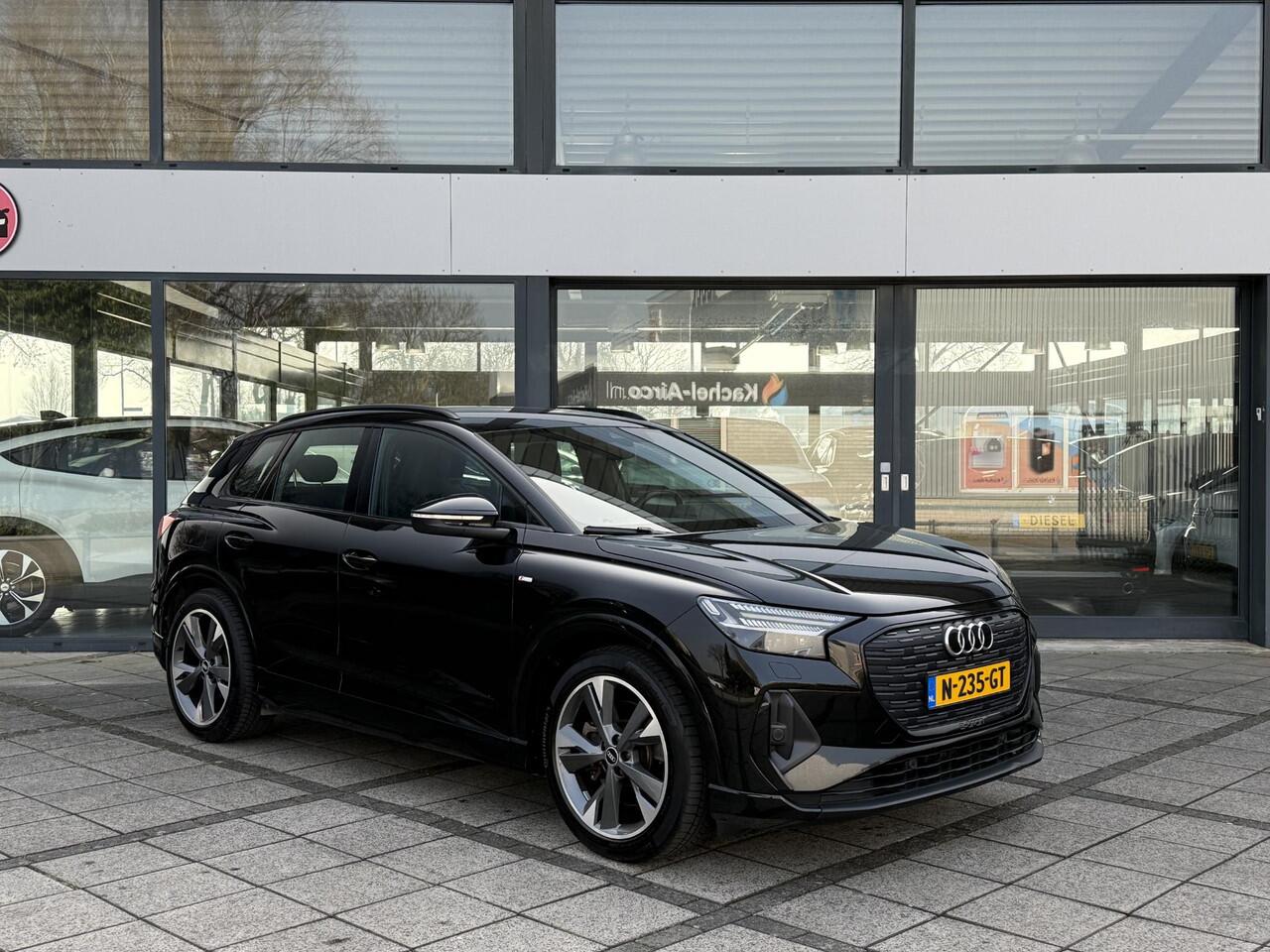 Audi Q4 e-tron Aut. 40 S-Line Competition 77 kWh | SoH 92% | Navi | Camera | Stoel Verwarming |
