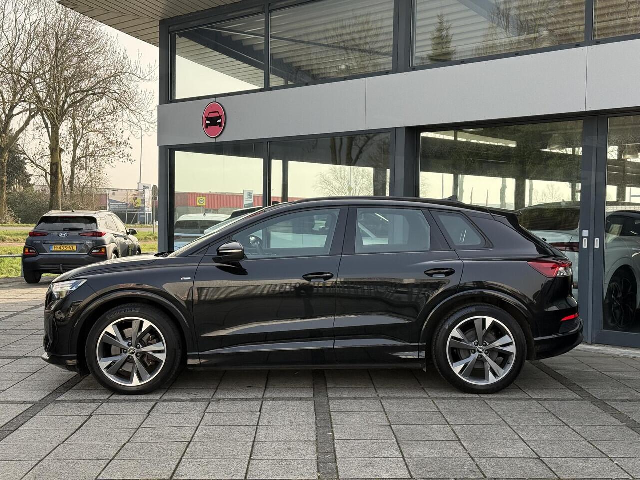 Audi Q4 e-tron Aut. 40 S-Line Competition 77 kWh | SoH 92% | Navi | Camera | Stoel Verwarming |