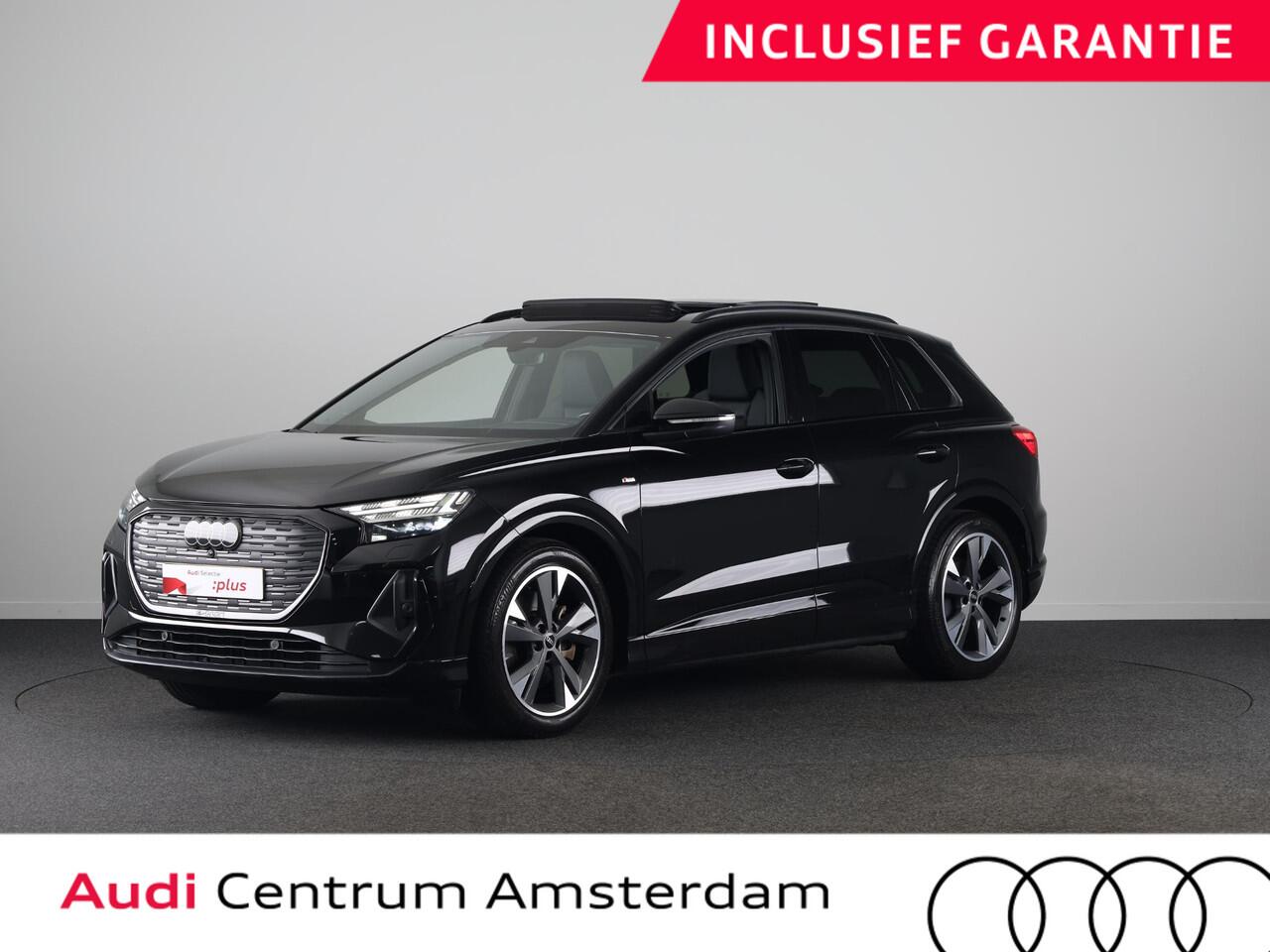 Audi Q4 e-tron 40 Launch edition S Competition 77 kWh 204pk | SoH 93% | Panoramadak | Head-up Display | Navigatie | Stoelverwarming