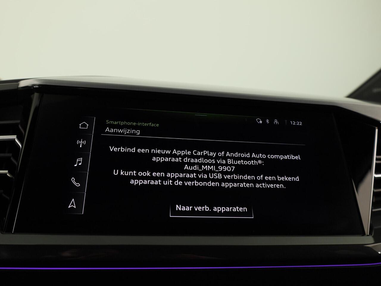 Audi Q4 e-tron 40 Launch edition S Competition 77 kWh 204pk | SoH 93% | Panoramadak | Head-up Display | Navigatie | Stoelverwarming