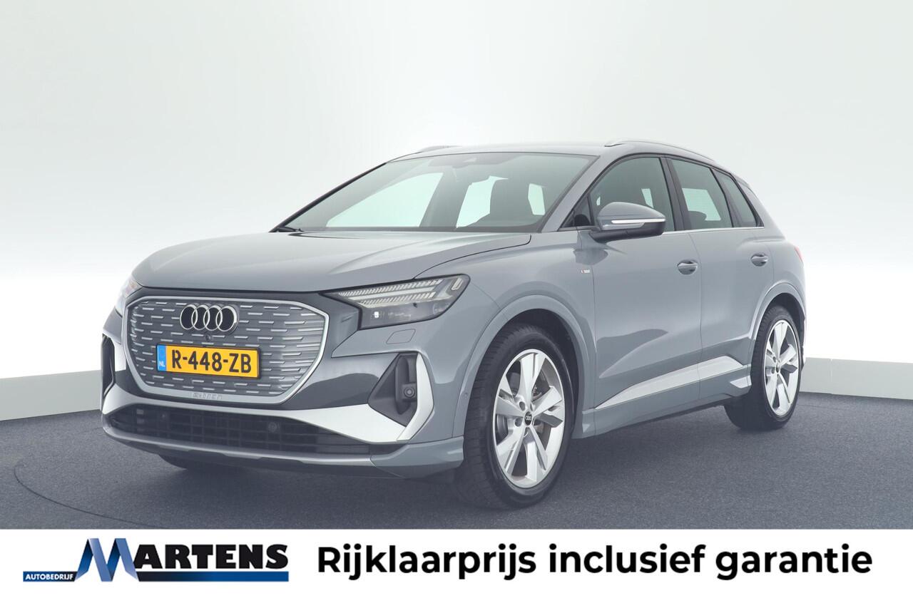 Audi Q4 e-tron 45 265pk quattro S edition 82 kWh SOH 93% Camera Leder Stoelverwarming Virtual Cockpit Navigatie