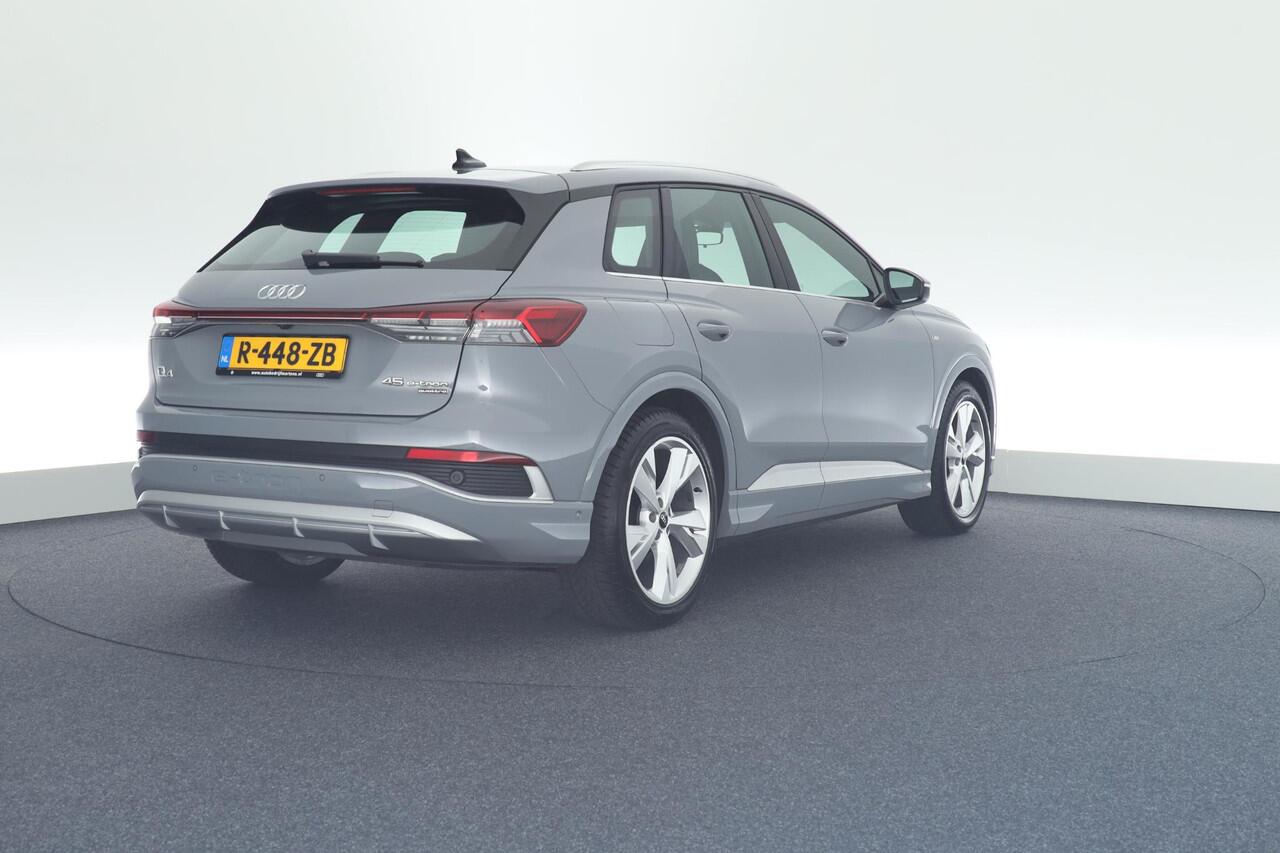 Audi Q4 e-tron 45 265pk quattro S edition 82 kWh SOH 93% Camera Leder Stoelverwarming Virtual Cockpit Navigatie