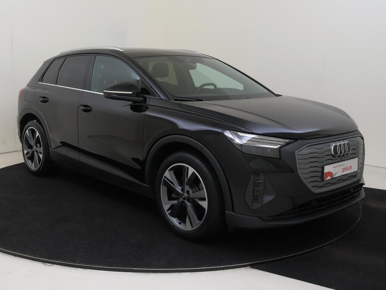 Audi Q4 e-tron 35 Advanced edition 55 kWh | LED matrix verlichting | Keyless | Warmtepomp | Stoelverwarming | CarPlay | Parkeersensoren | Cruise control |