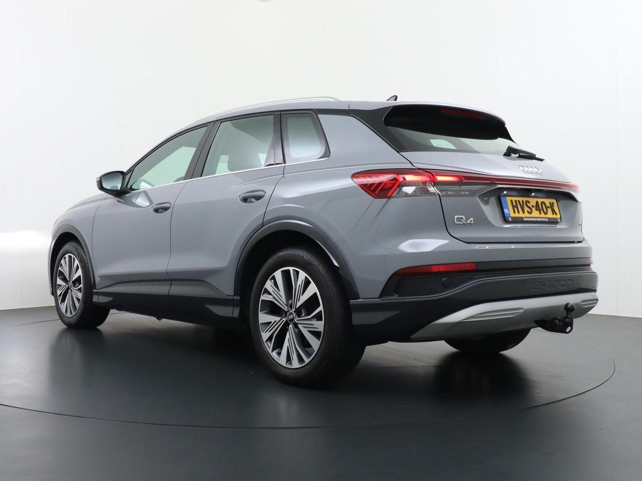 Audi Q4 e-tron 50 quattro Advanced edition 77 kWh MEMORY SEAT | ELEK. TREKHAAK | LEDER | RIJKLAARPRIJS incl. 12mnd BOVAG