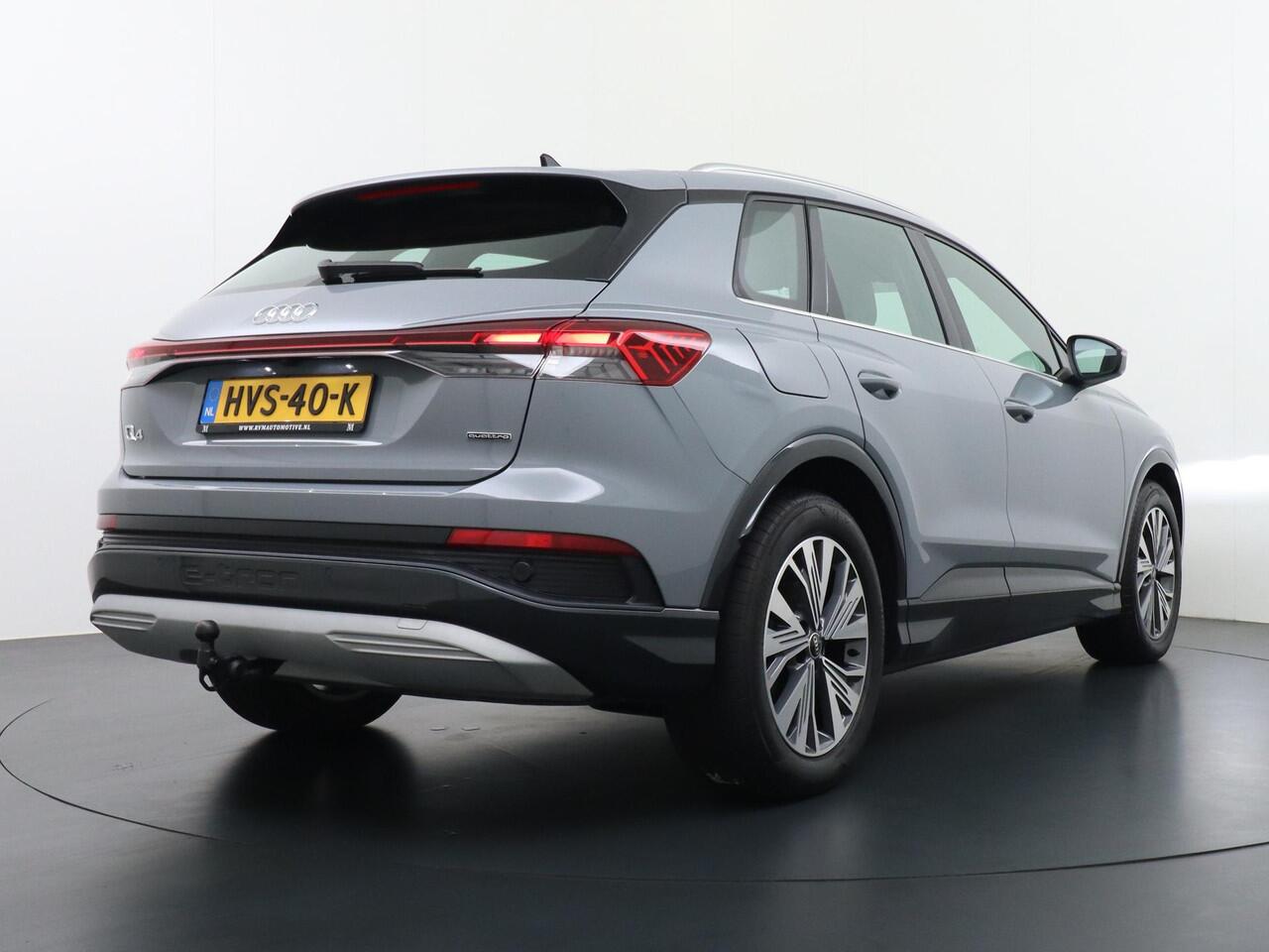 Audi Q4 e-tron 50 quattro Advanced edition 77 kWh MEMORY SEAT | ELEK. TREKHAAK | LEDER | RIJKLAARPRIJS incl. 12mnd BOVAG