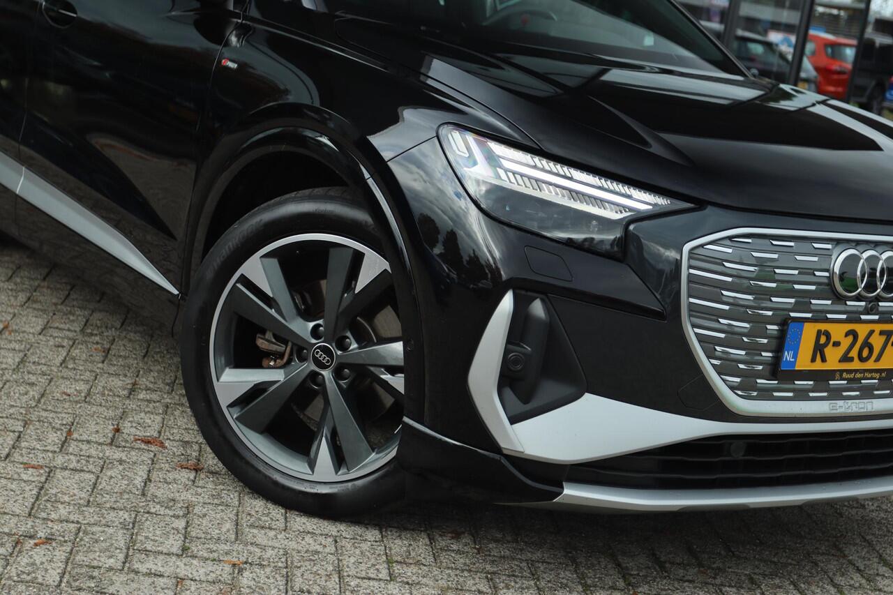 Audi Q4 e-tron 35 S EDITION 55 KWH S-LINE ORIG NL | ADAPT. CRUISE | CAMERA | VIRT. COCKPIT | CARPLAY | MATRIX