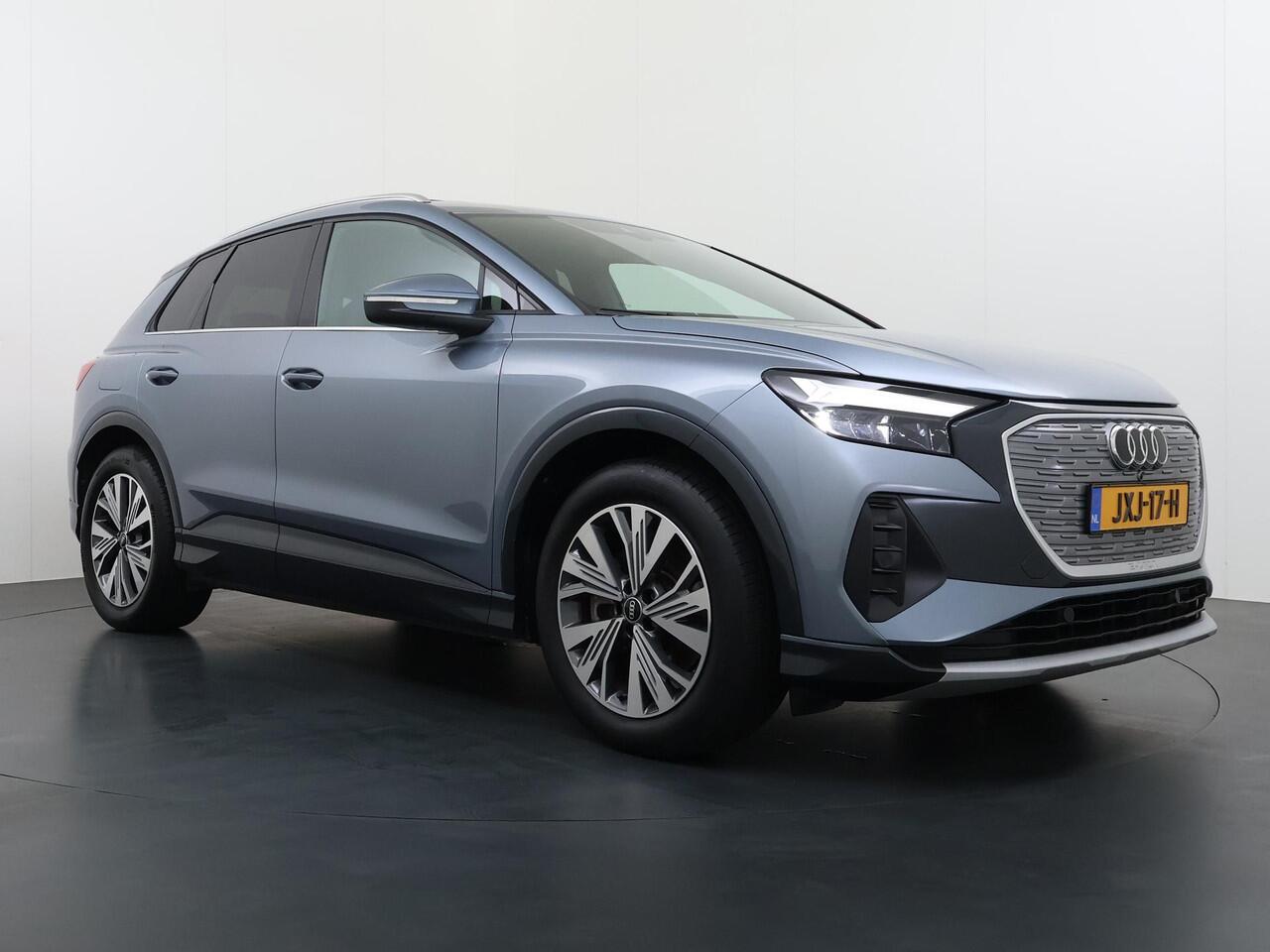 Audi Q4 e-tron 40 Launch edition Advanced Plus 77 kWh VAN ¤ 33.900,- VOOR ¤ 30.877,- UW LENTEVOORDEEL ¤ 3.023,-! | SOH 92% | S-LINE INTERIEUR | PANORAMADAK | STOELVERWARMING | ELEKTRISCHE ACHTERKLEP | LUXE BEKLEDING | RIJKLAAR MET 12 MND BOVAG GARANTIE