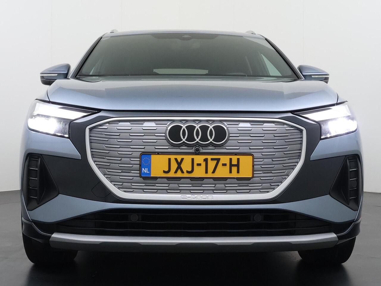 Audi Q4 e-tron 40 Launch edition Advanced Plus 77 kWh VAN ¤ 33.900,- VOOR ¤ 30.877,- UW LENTEVOORDEEL ¤ 3.023,-! | SOH 92% | S-LINE INTERIEUR | PANORAMADAK | STOELVERWARMING | ELEKTRISCHE ACHTERKLEP | LUXE BEKLEDING | RIJKLAAR MET 12 MND BOVAG GARANTIE