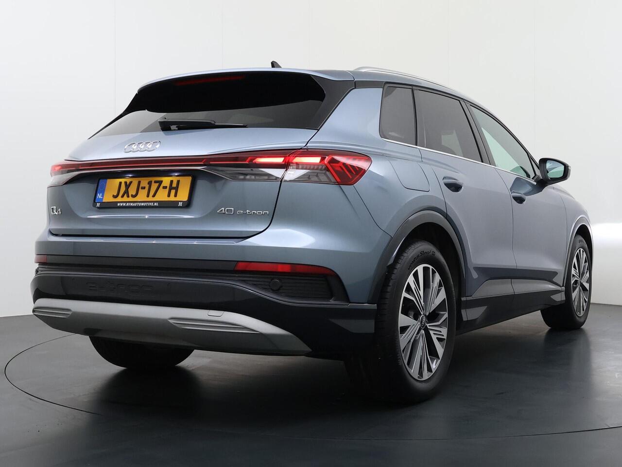 Audi Q4 e-tron 40 Launch edition Advanced Plus 77 kWh VAN ¤ 33.900,- VOOR ¤ 30.877,- UW LENTEVOORDEEL ¤ 3.023,-! | SOH 92% | S-LINE INTERIEUR | PANORAMADAK | STOELVERWARMING | ELEKTRISCHE ACHTERKLEP | LUXE BEKLEDING | RIJKLAAR MET 12 MND BOVAG GARANTIE