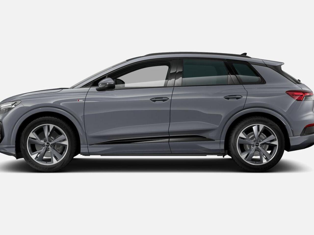 Audi Q4 e-tron S Edition e-tron 45 210kW/286pk 82Kwh Hatchback El Audi Q4 e-tron 45 quattro S Edition 286 PK · MEGA Sale · Comfortpakket · 20" LM Velgen · Glazen panoramadak