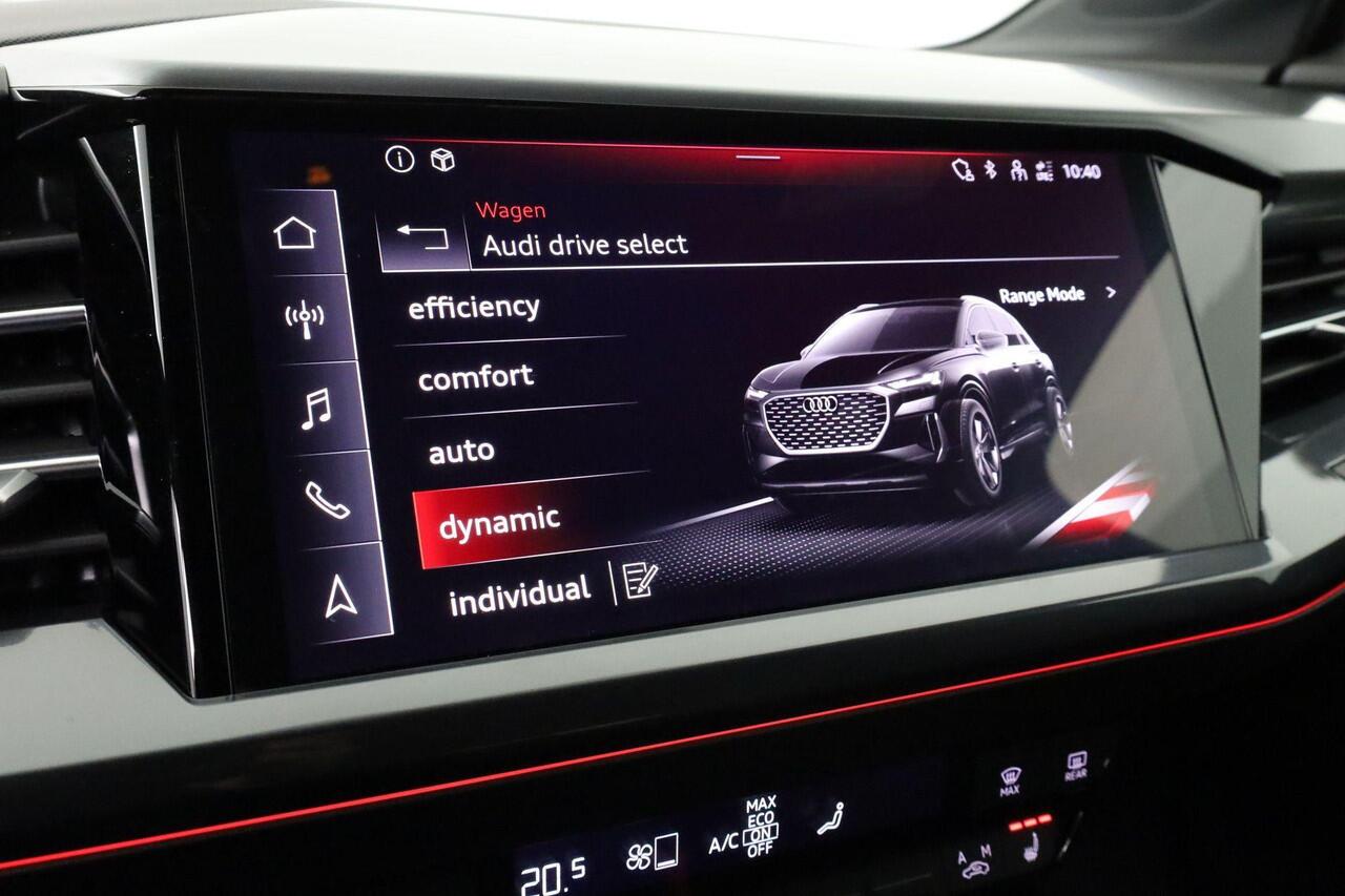 Audi Q4 e-tron S edition 45 82Kwh 210 kW / 286pk Quattro | Assistentiepakket plus | Privacy glas | Lichtpakket plus ambient light