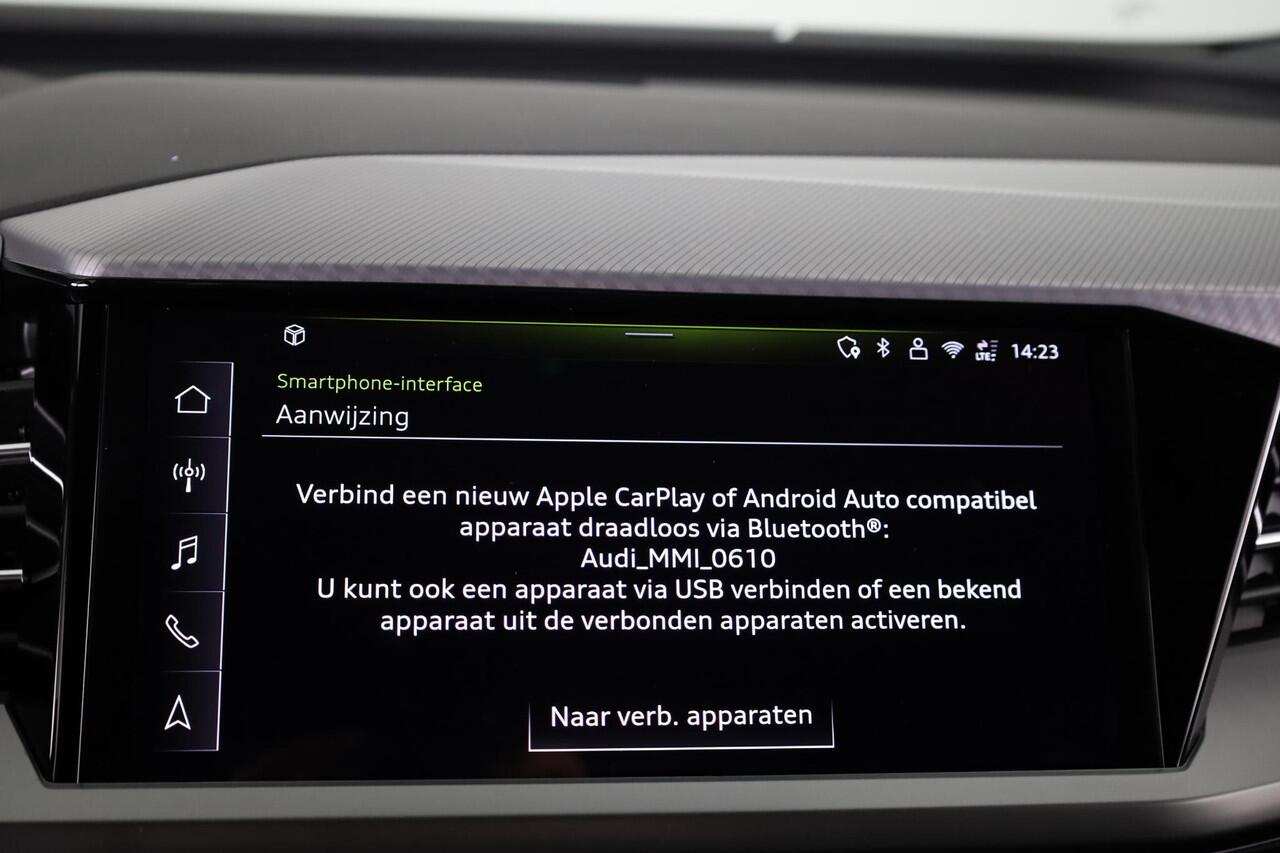 Audi Q4 e-tron 45 quattro Advanced edition 82 kWh 286pk | Adaptieve cruise controle | Parkeercamera achter | Optiekpakket zwart Plus