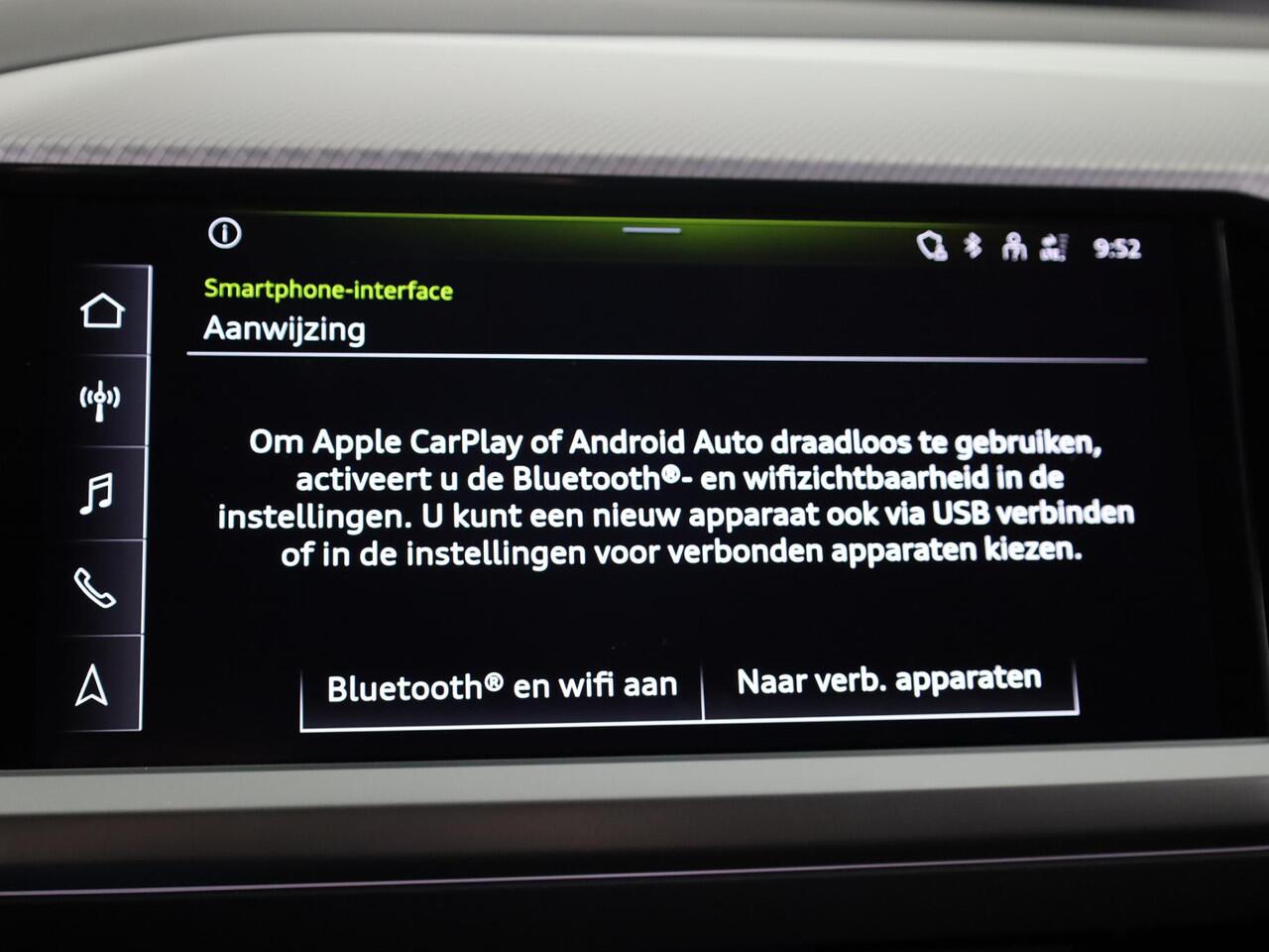 Audi Q4 e-tron 40 Advanced edition 63 kWh 204pk | Achteruitrijcamera | Assistentiepakket plus | Optiekpakket zwart plus | Privacy glas | Adaptive cruise control |