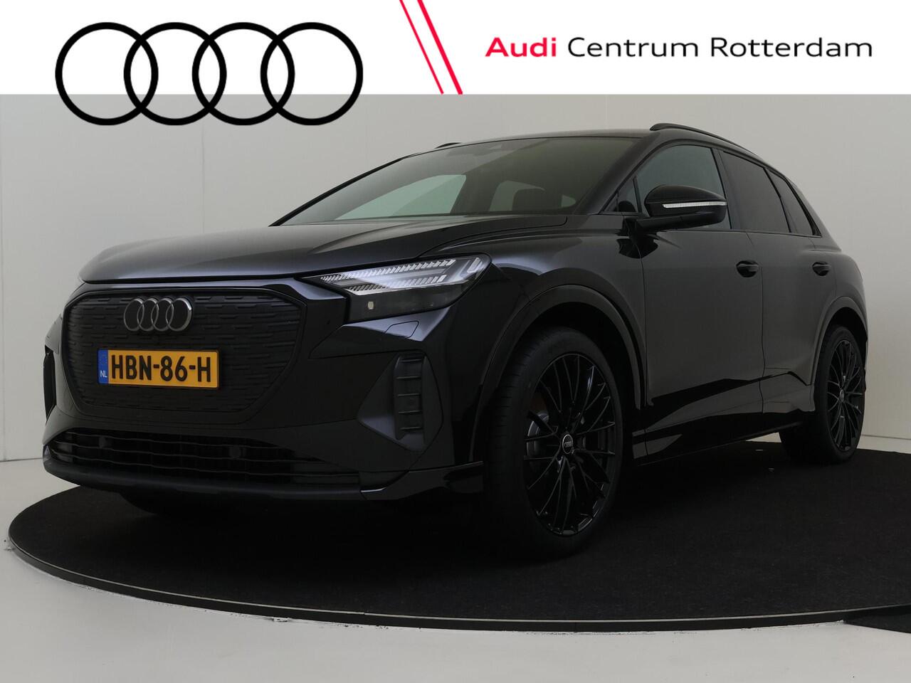 Audi Q4 e-tron 45 quattro Advanced edition 82 kWh | Achteruitrijcamera | LED Matrix | Stoelverwarming | Navigatie | Adaptieve cruise control | CarPlay | Elektrische achterklep |