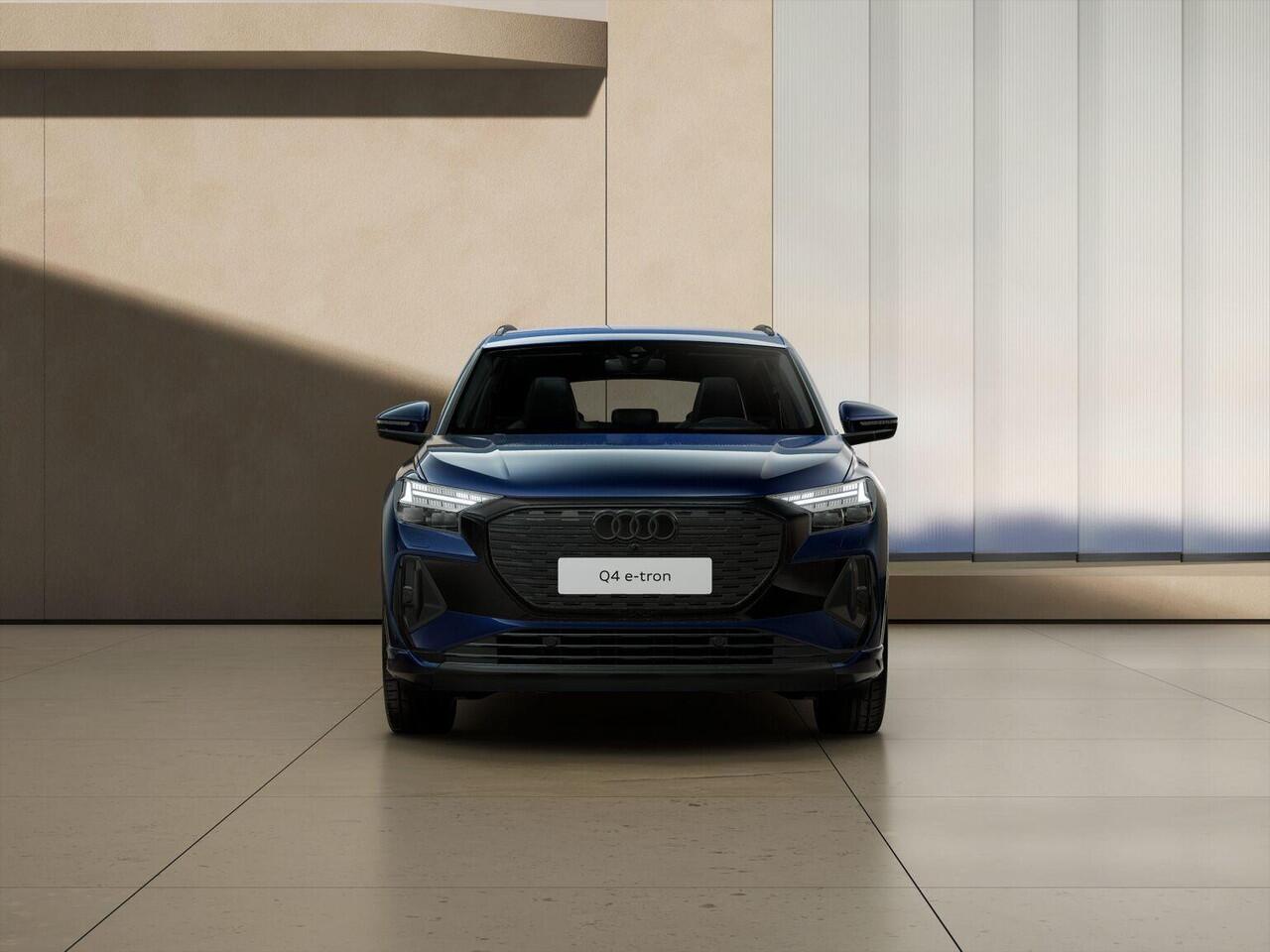 Audi Q4 e-tron 40 S edition | 63 kWh | 204 PK | 20 inch velgen | Privacyglas | Zwart Optiek Plus | Trekhaak |