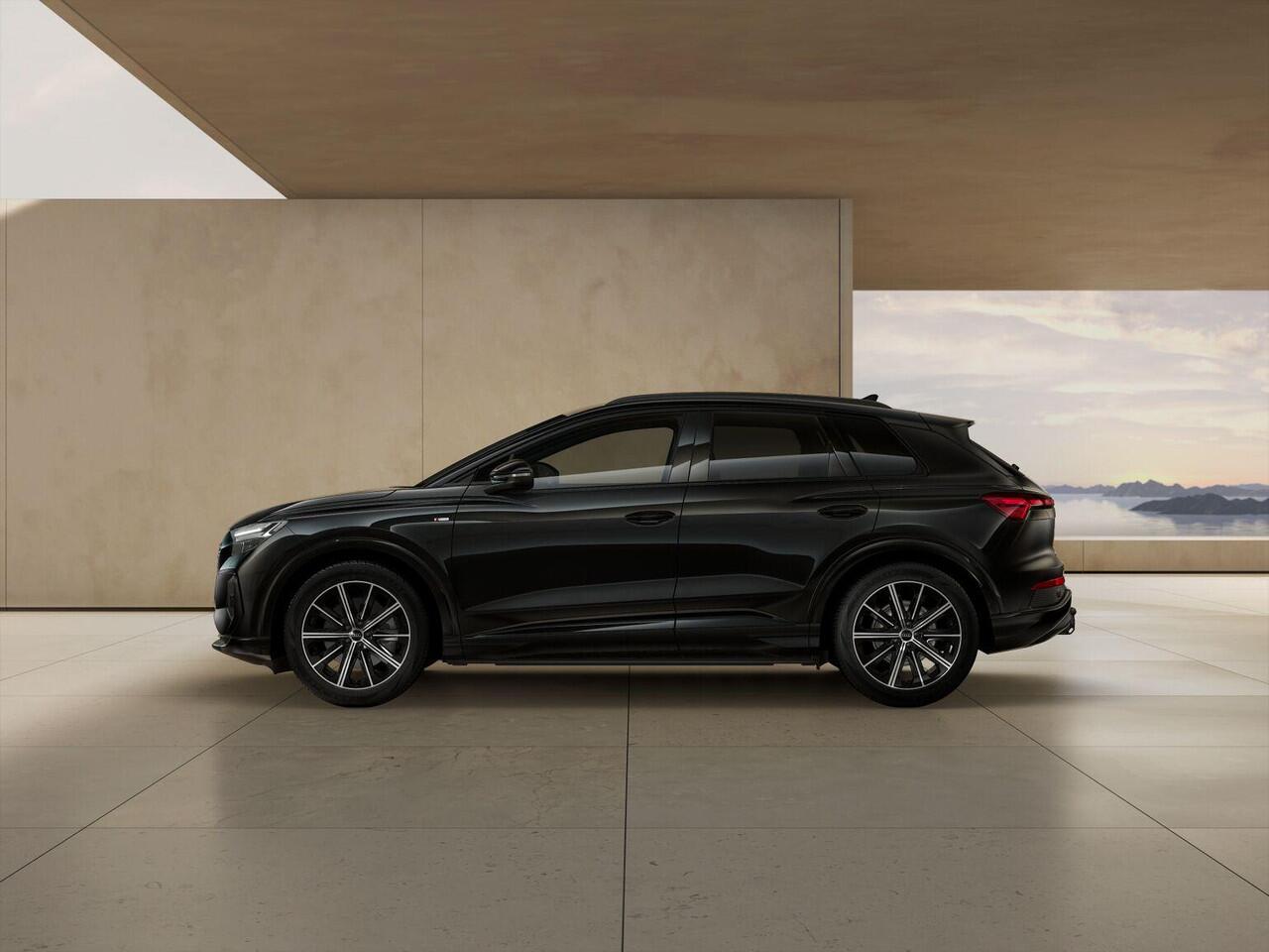 Audi Q4 e-tron 45 S edition Competition | 82 kWh | 299 PK 20 inch velgen | Zwart Optiek Plus | Trekhaak | Assistentiepakket Plus |