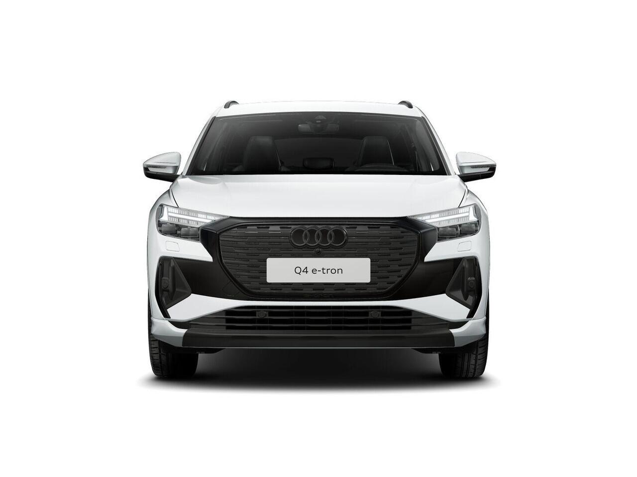 Audi Q4 e-tron 45 quattro S edition Competition 82 kWh 286pk | Assistentiepakket plus | Optiek pakket zwart plus | Ambient verlichting | Dodehoek detectie | Privacy glas |