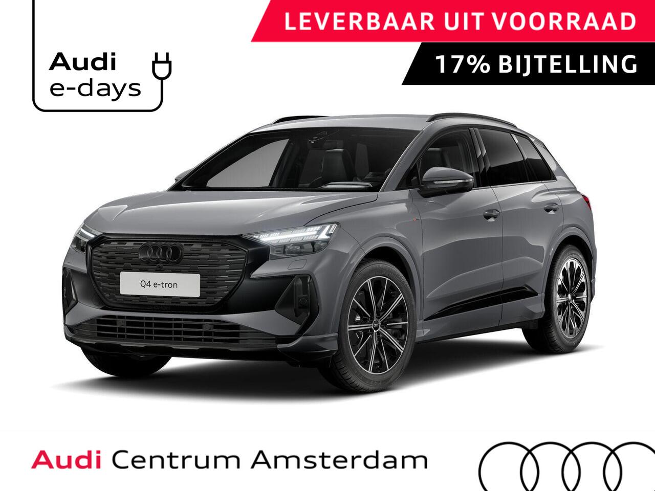 Audi Q4 e-tron 45 S edition Competition e-tron 82 kWh 286 pk | Assistentiepakket plus | Comfortpakket | Ambient lichtpakket | Optiekpakket zwart plus |