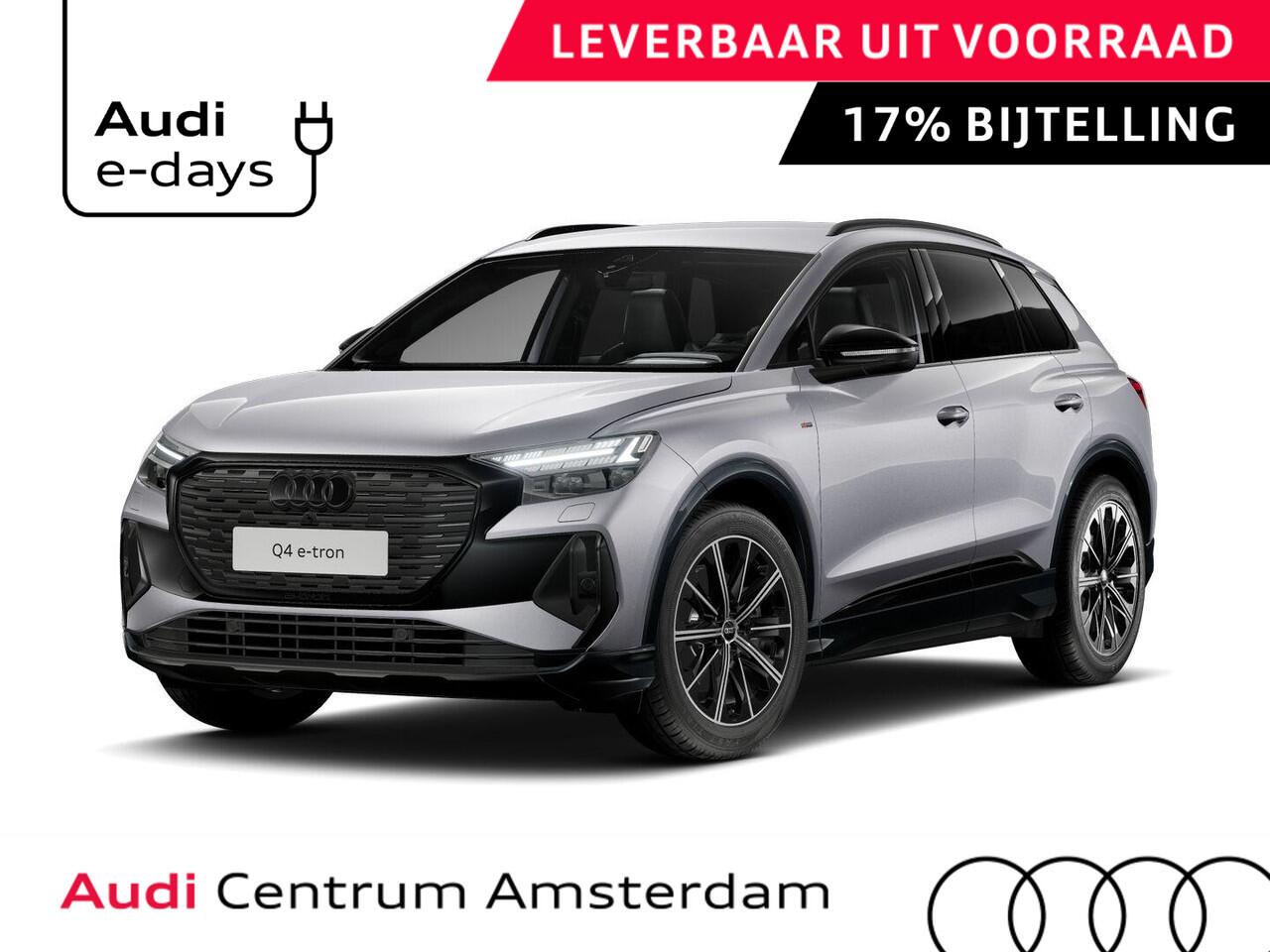 Audi Q4 e-tron 45 S edition Competition e-tron 82 kWh 286 pk | Assistentiepakket plus | Comfortpakket | Ambient lichtpakket | Optiekpakket zwart plus |