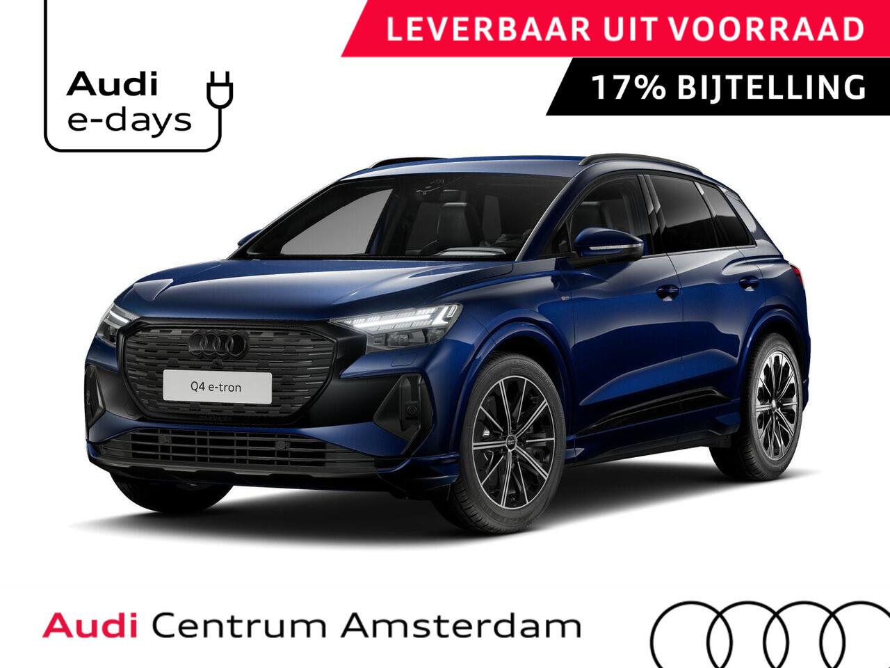 Audi Q4 e-tron 45 S edition Competition 82 kWh 286 pk | Assistentiepakket plus | Trekhaak | Ambient lichtpakket | Optiekpakket zwart plus |