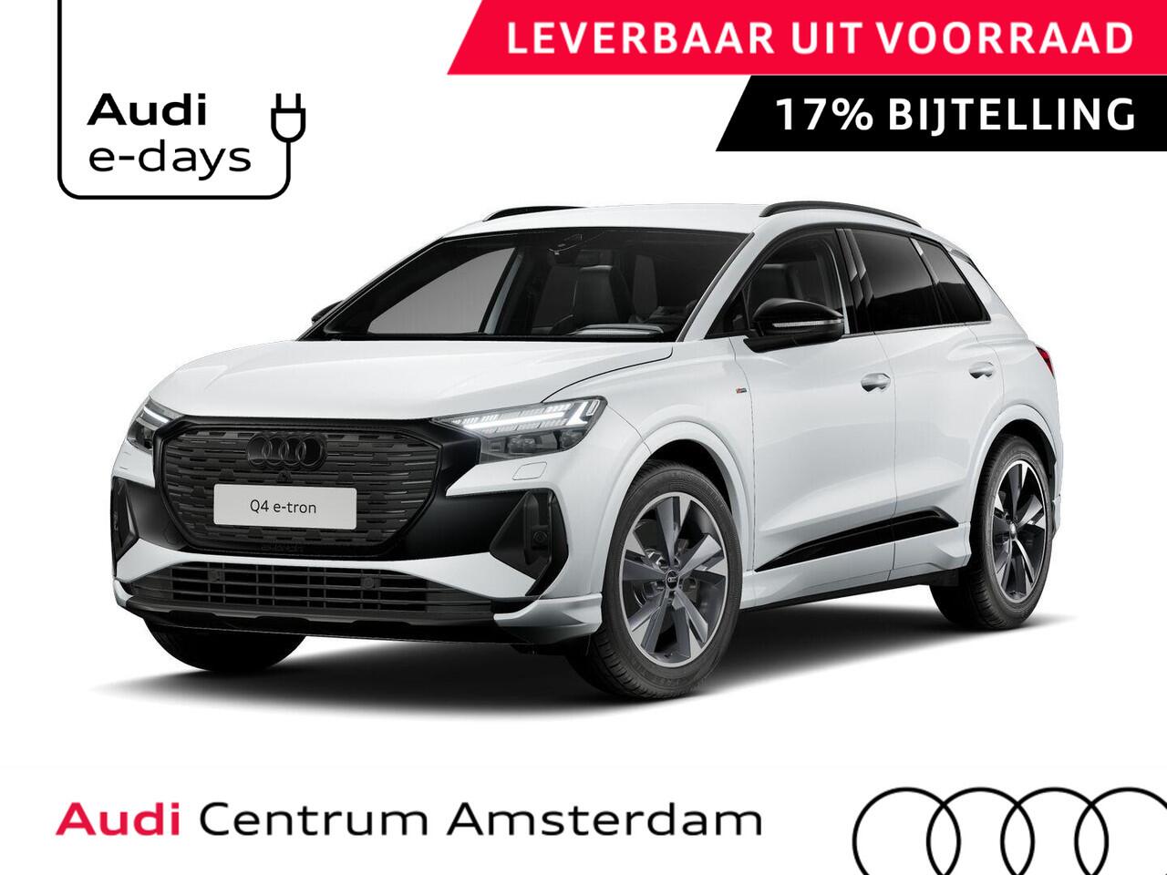 Audi Q4 e-tron 45 S edition Competition 82 kWh 286 pk | Assistentiepakket plus | Comfortpakket | Ambient lichtpakket | Optiekpakket zwart plus |