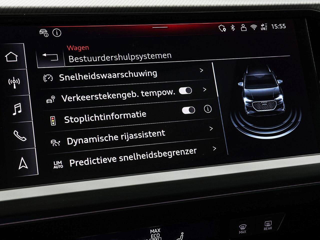 Audi Q4 e-tron 40 Advanced Edition 204pk · Glazen panoramadak · 360 Camera · Side Assist · Stoelverwarming · ACC · Garantie t/m 07-11-2027