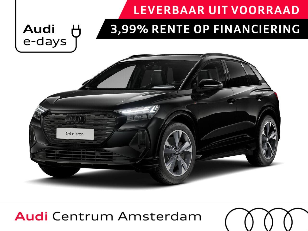 Audi Q4 e-tron 45 quattro S edition Competition 82 kWh 286pk | Assistentiepakket plus | Ambiente verlichting | Optiekpakket zwart plus | Privacy glas |
