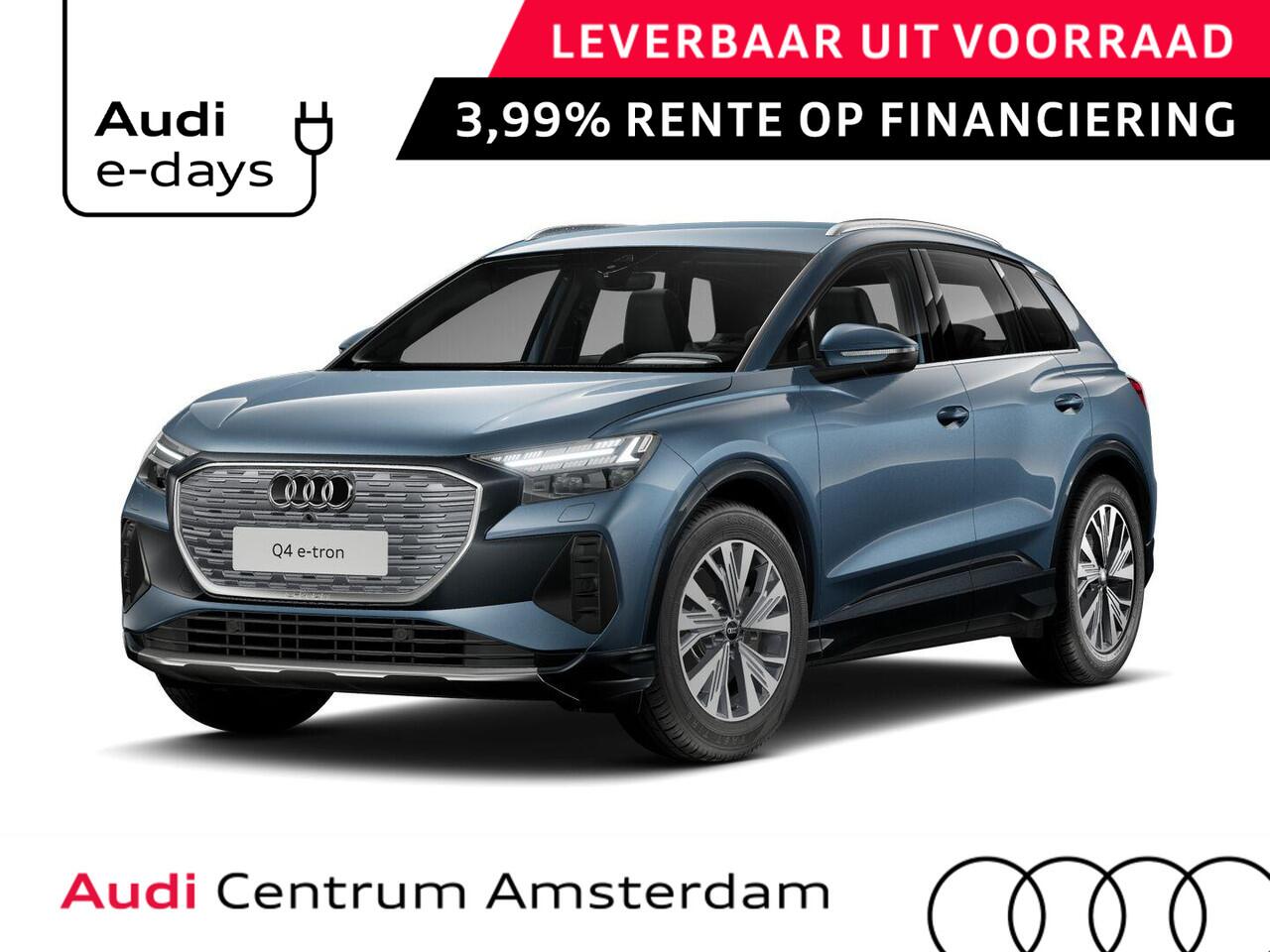 Audi Q4 e-tron 45 Advanced edition 82 kWh 286 pk | Assistentiepakket plus | Comfortpakket | Stoelverwarming | Matrix verlichting |