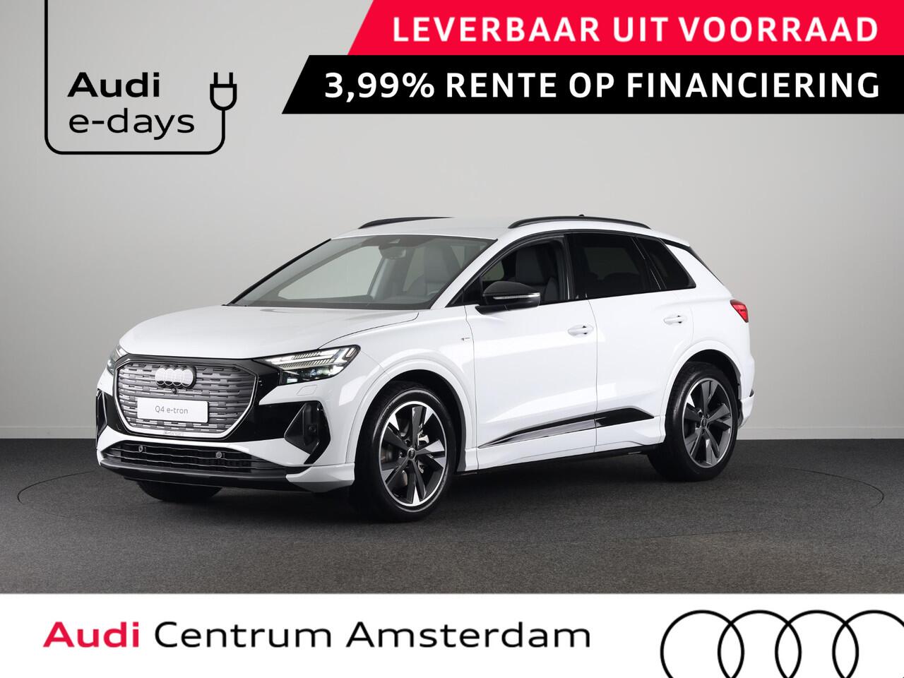 Audi Q4 e-tron 45 S edition Competition e-tron 82 kWh 286 pk | Assistentiepakket plus | Comfortpakket plus | Ambient verlichting | Optiekpakket zwart plus |