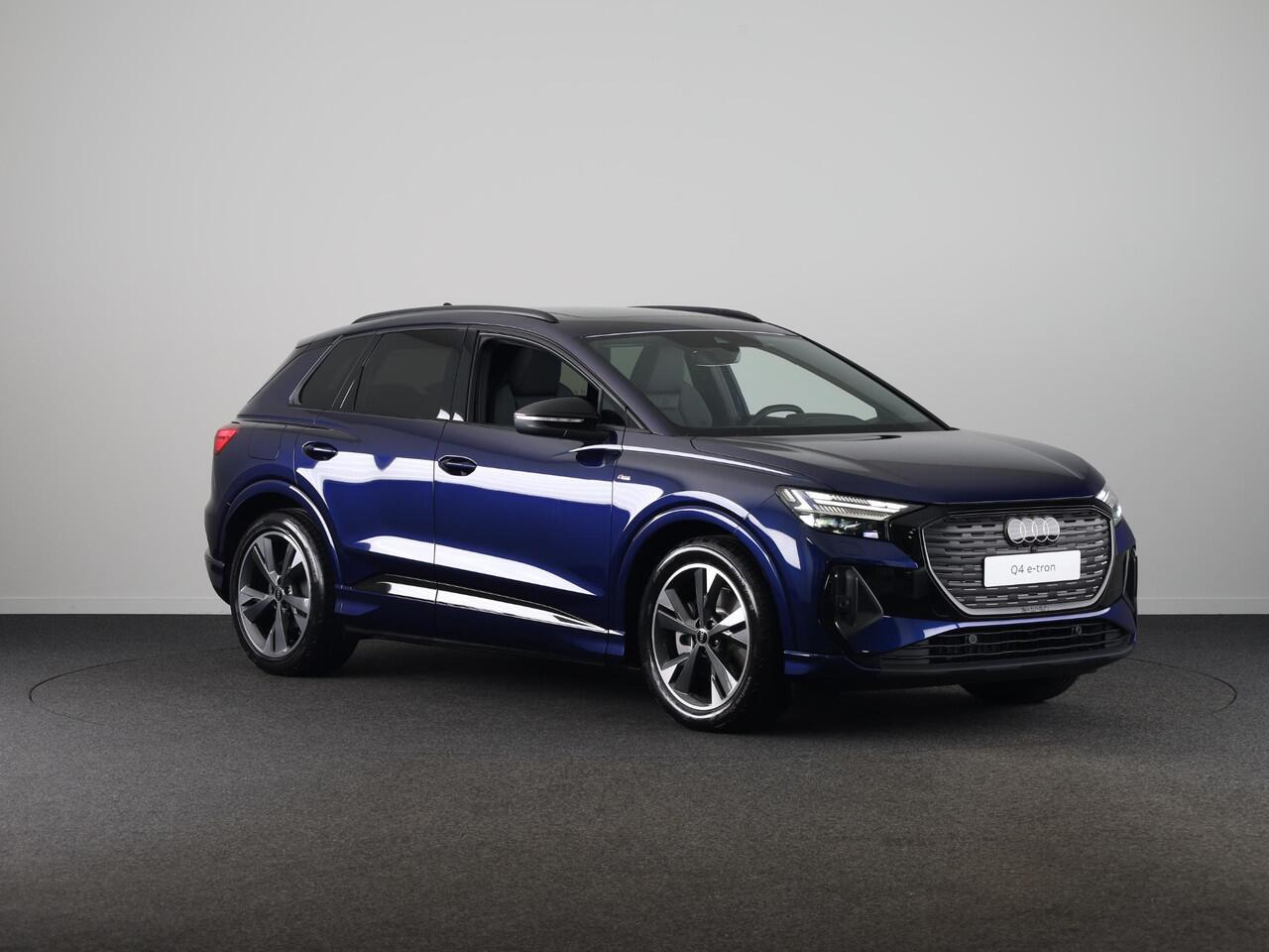 Audi Q4 e-tron 45 S edition Competition 82 kWh 286 pk | Assistentiepakket plus | Comfortpakket plus | Glazen panoramadak | Ambient lichtpakket |