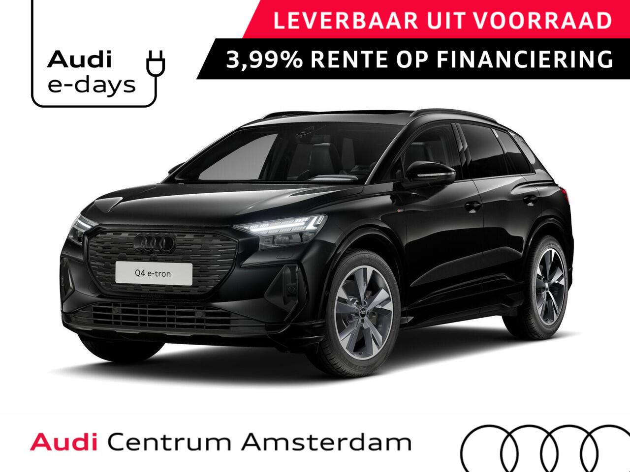 Audi Q4 e-tron 45 S edition Competition 82 kWh 286 pk | Assistentiepakket Advanced | Glazen panoramadak | Comfortpakket plus | Sonos premium |