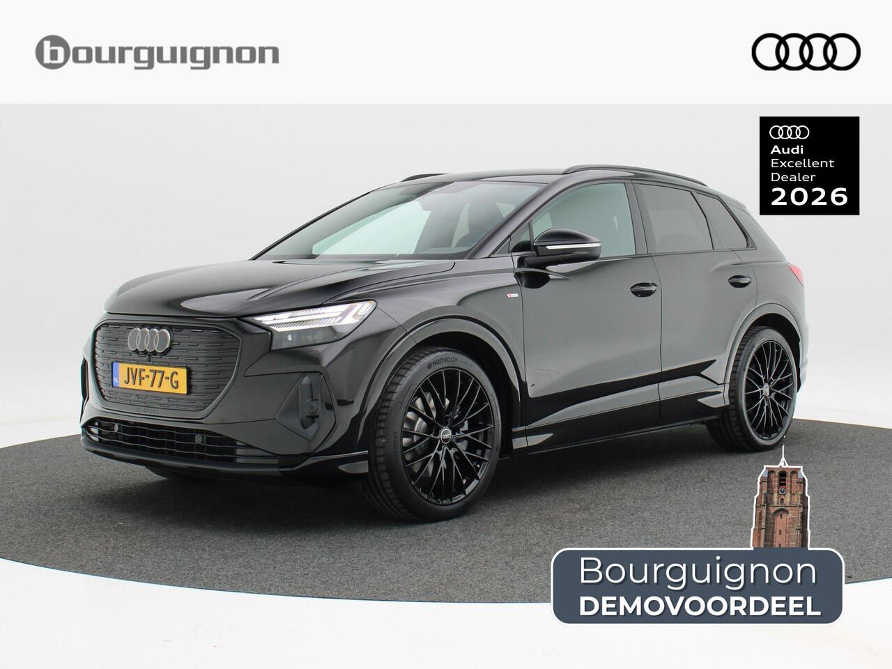 Audi Q4 e-tron 45 quattro S Edition Competition | 286 Pk | Privacy glas | 21 inch | Ambiente verlichting | Zwart optiek |