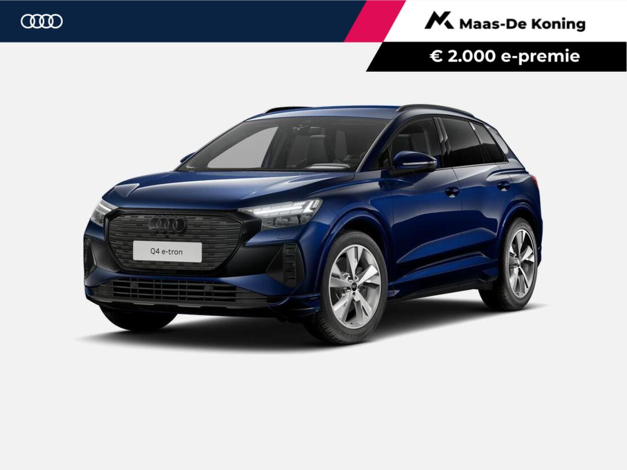 Audi Q4 e-tron 40 Advanced edition 204 PK · Assistentiepakket plus · Optiekpakket zwart plus · 20" LM Velgen · Privacy glas