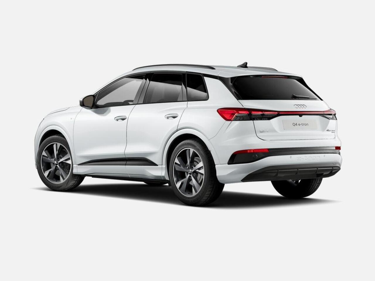 Audi Q4 e-tron 45 quattro S Edition Competition 286 PK · Assistentiepakket plus · Comfortpakket · Lichtpakket plus ambient light