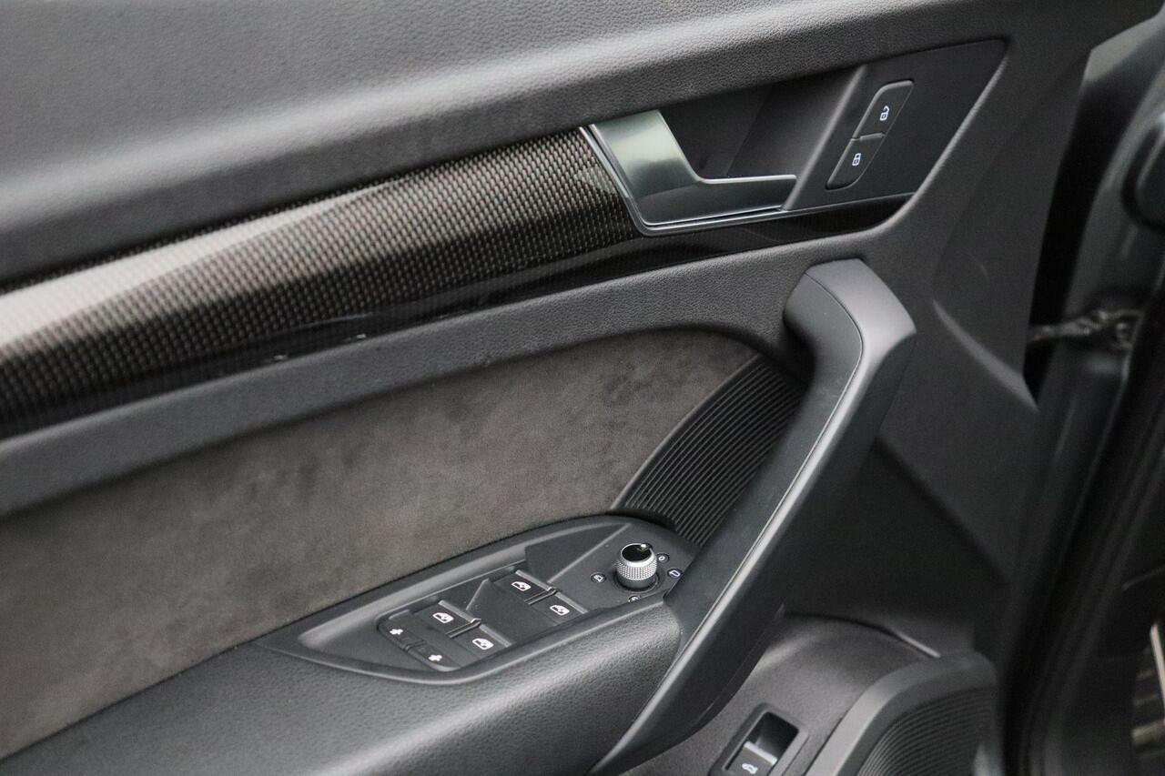 Audi Q5 3.0 TFSI SQ5 quattro 2018 Panoramadak | 360 Camera | Bang & Olufsen | Trekhaak | Luchtvering | Carplay | Cruise control | Climate control | Navigatie | Bluetooth | Digitaal dashboard | Stoelverwarming | B&O | Elek. verstelbare stoelen | Lederen bekleding