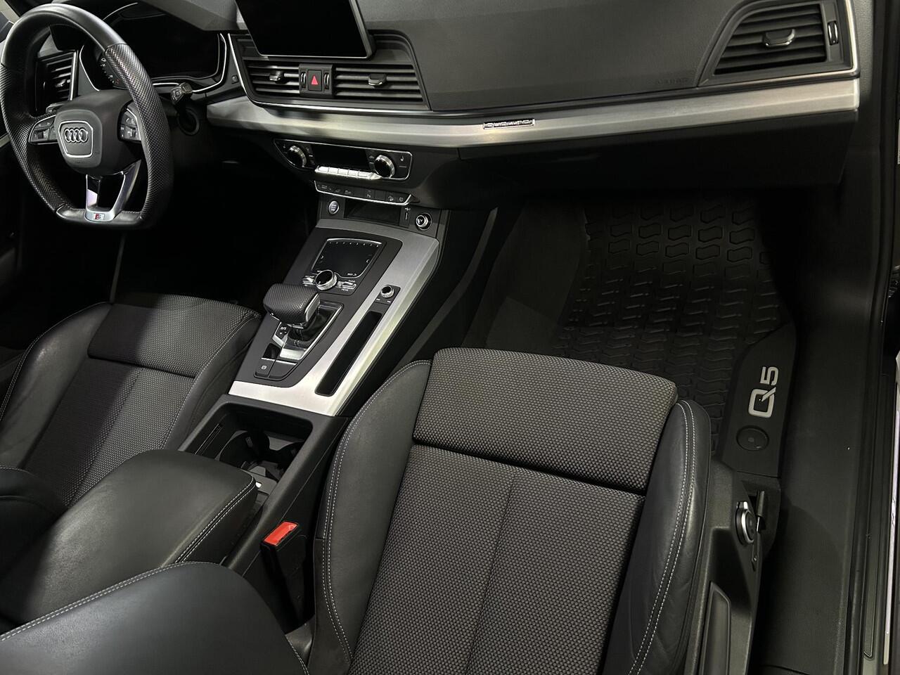 Audi Q5 55 TFSI e quattro S Line /Apple Carplay/BTW/Camera Achter/Stoelmassage/Stoelverw./Cruise&Clima control/20'' LMV/Isofix/Elek. trekhaak (MET GARANTIE*)