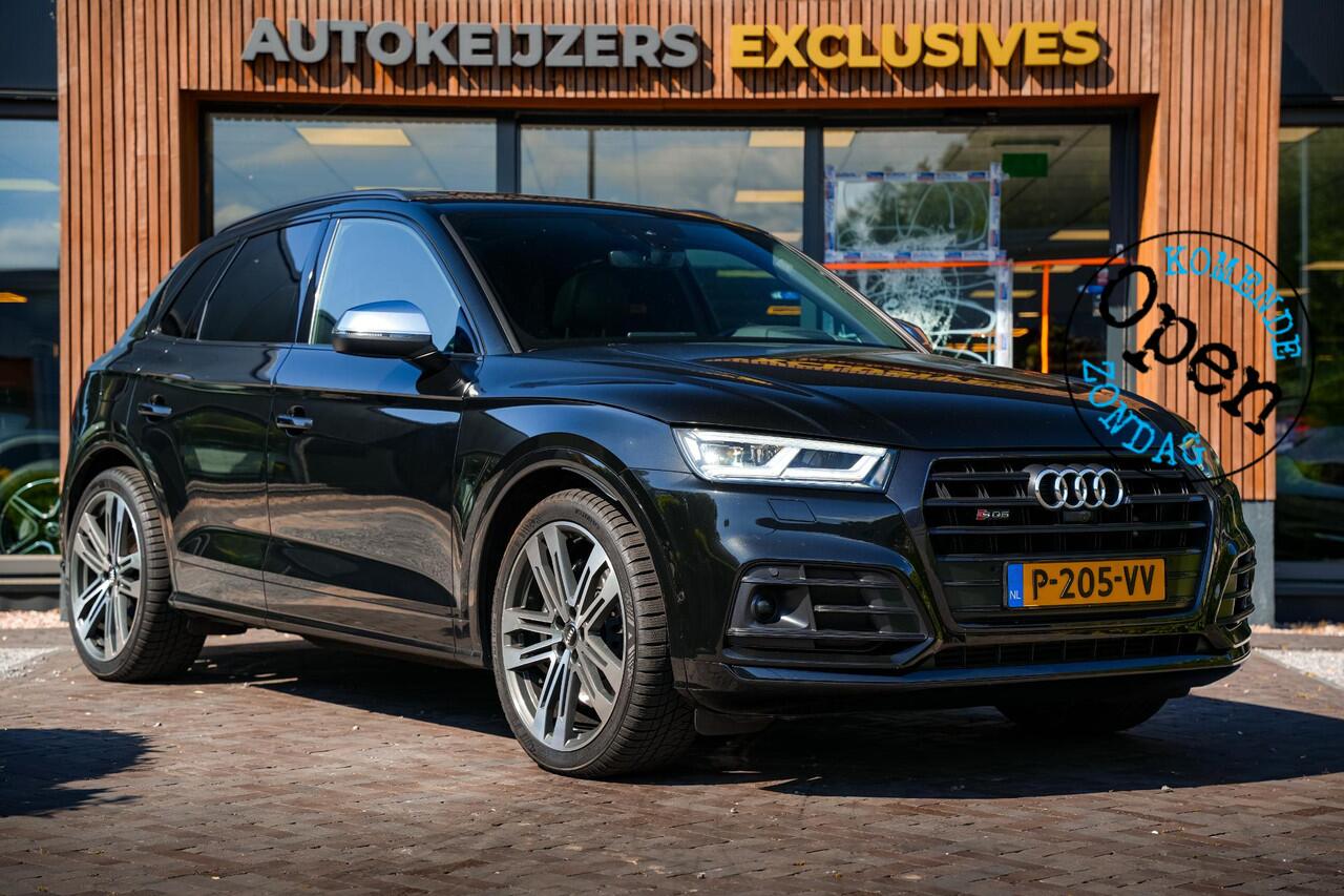 Audi Q5 3.0 TDI SQ5 quattro Panoramadak Luchtvering B&O Carbon Adapt. Cruise 360Cam Memory 21''LM