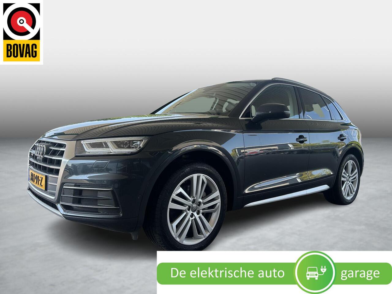 Audi Q5 50 TFSI e Advanced edition PHEV | luchtvering| digitaal dash | trekhaak | verwarmde stoelen |
