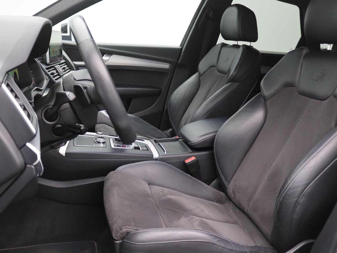 Audi Q5 55 TFSI e quattro S edition S-Tronic 360gr. Camera, Elektr. verst. stoelen, Keyless, B&O Soundsysteem, Matrix-LED verlichting, Side Assist, Elektr. Achterklep, Stoelverwarming, 19" LM Velgen, Adaptieve Cruise Control