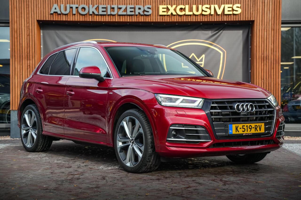 Audi Q5 55 TFSI e quattro Competition S Line Adapt. Cruise Luxe Leder Stoelverw. B&O Luchtvering 21''LM