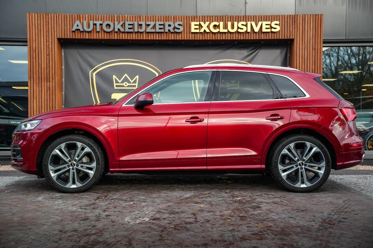 Audi Q5 55 TFSI e quattro Competition S Line Adapt. Cruise Luxe Leder Stoelverw. B&O Luchtvering 21''LM