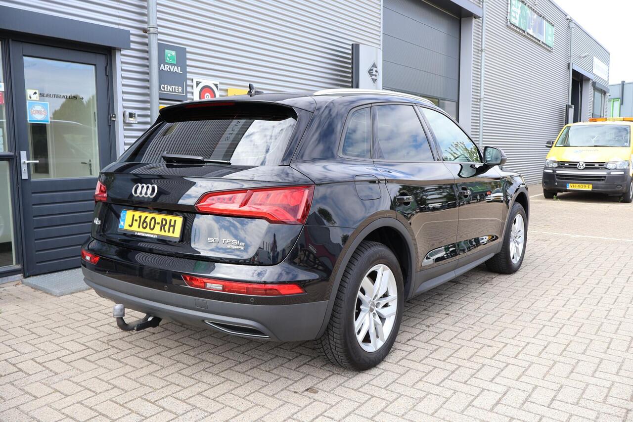 Audi Q5 50 TFSI e quattro Pro Line 1e Eigenaar | Dealer Onderh | BTW | 2 Laadkabels | AF Trekhaak | Elek Stoel | Elek Klep | Leder | Camera | Keyless | Start/Stop | LED | PDC | Navi