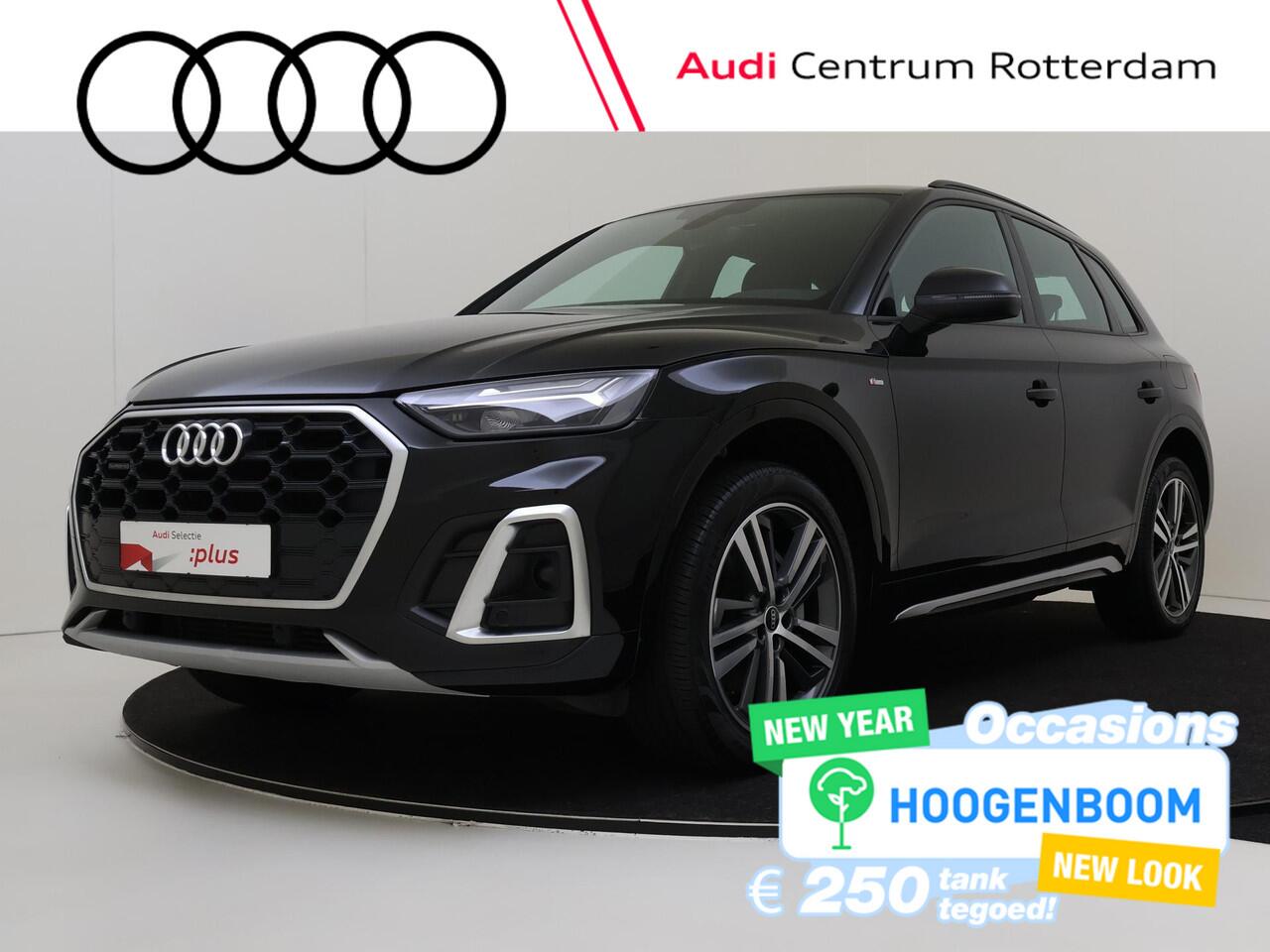 Audi Q5 50 TFSI e S edition | Stoelverwarming | Navigatie Plus | Keyless | Virtual cockpit Plus | 3-zone airco | Luxe lederen bekleding | Adaptieve Cruise control | Tour